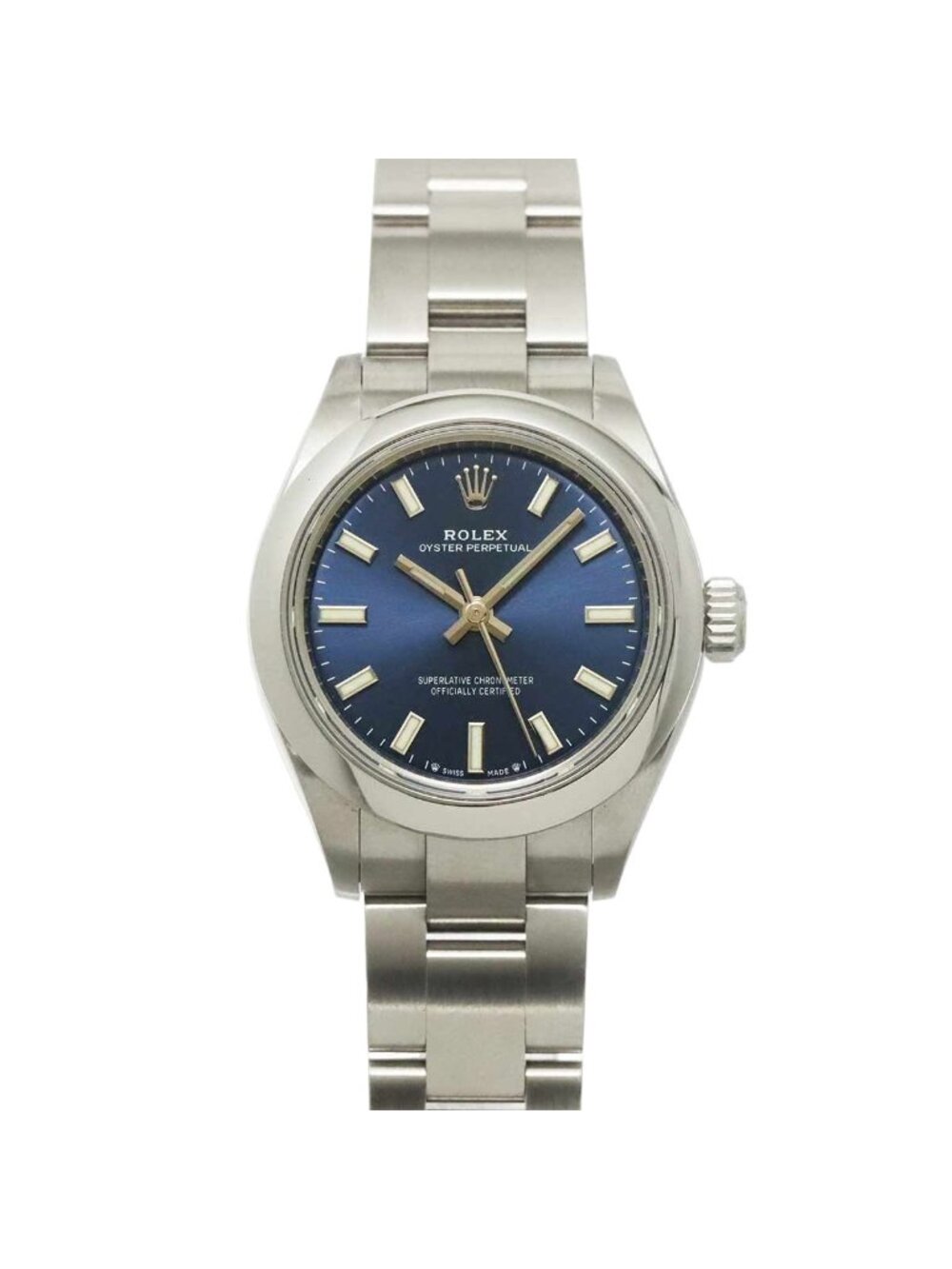 Rolex Oyster Perpetual Roulette Watch Blue Automatic Winding